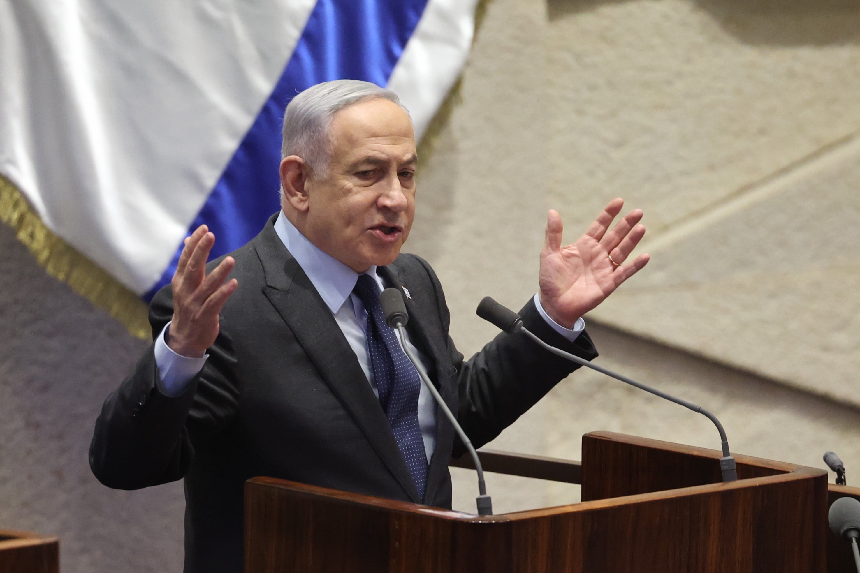 El primer ministro de Israel, Benjamin Netanyahu. Archivo.