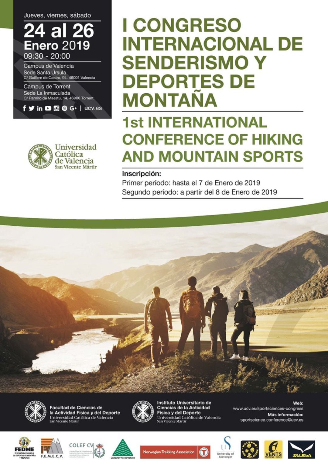 I Congreso Internacional de Senderismo y Deportes de Montaña