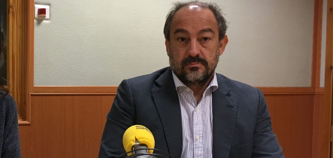 Imagen de archivo de Julián Garde, en Radio Albacete