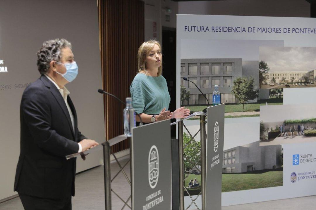 Presentaciónb de la futura residencia de maiores de Pontevedra