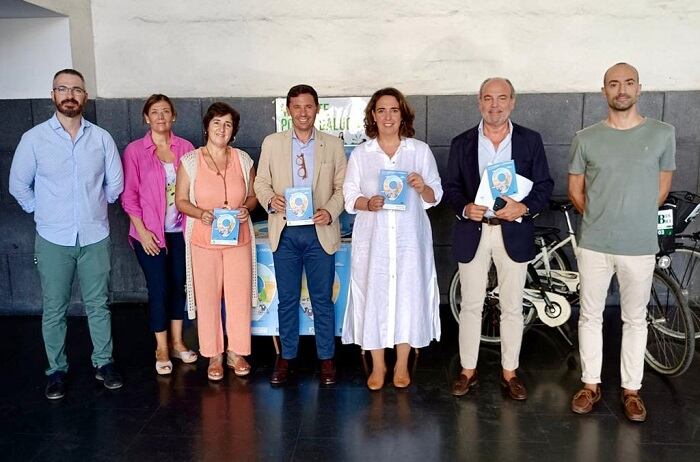 Un momento de la visita