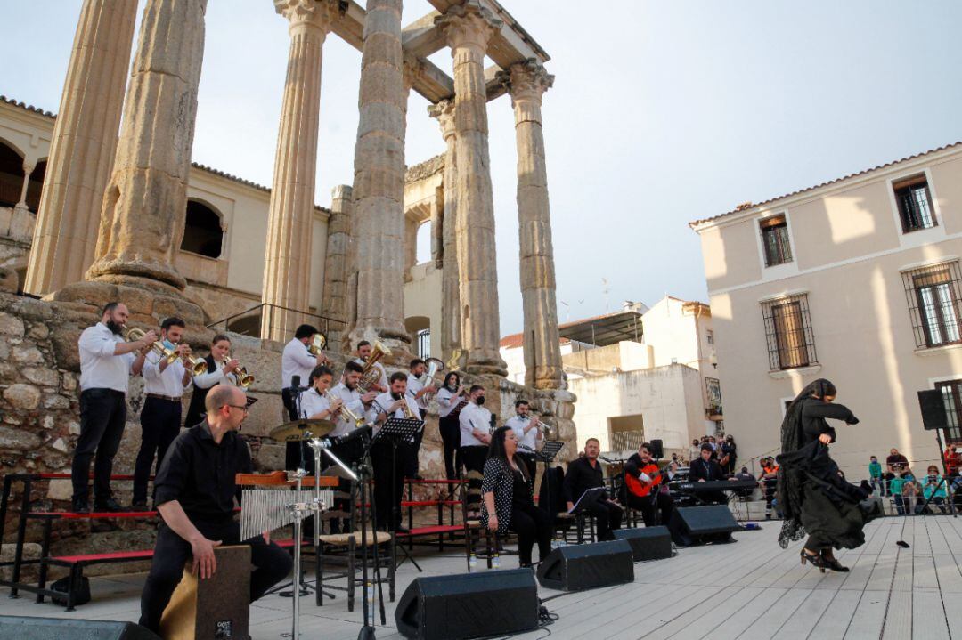 Imagen de un espectáculo incluido en "Compartimos templo"