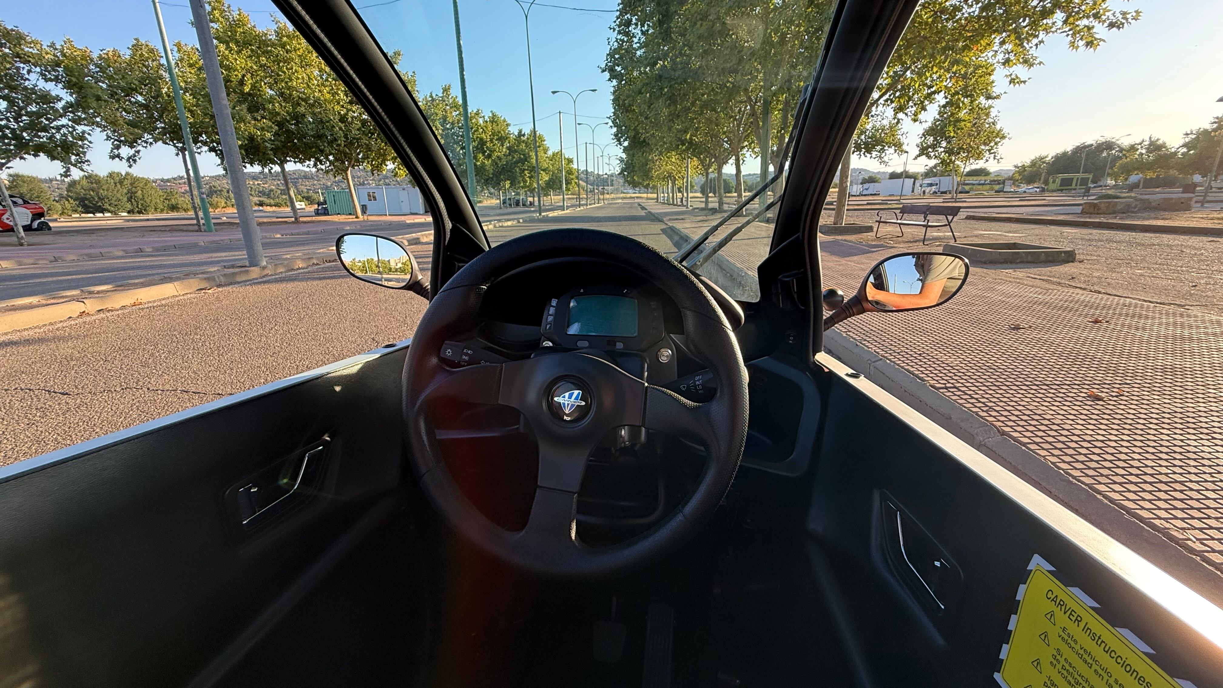 Imagen del vehículo que puede probarse esta semana en el recinto ferial de La Peraleda de Toledo