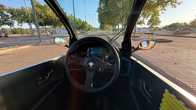 Imagen del vehículo que puede probarse esta semana en el recinto ferial de La Peraleda de Toledo