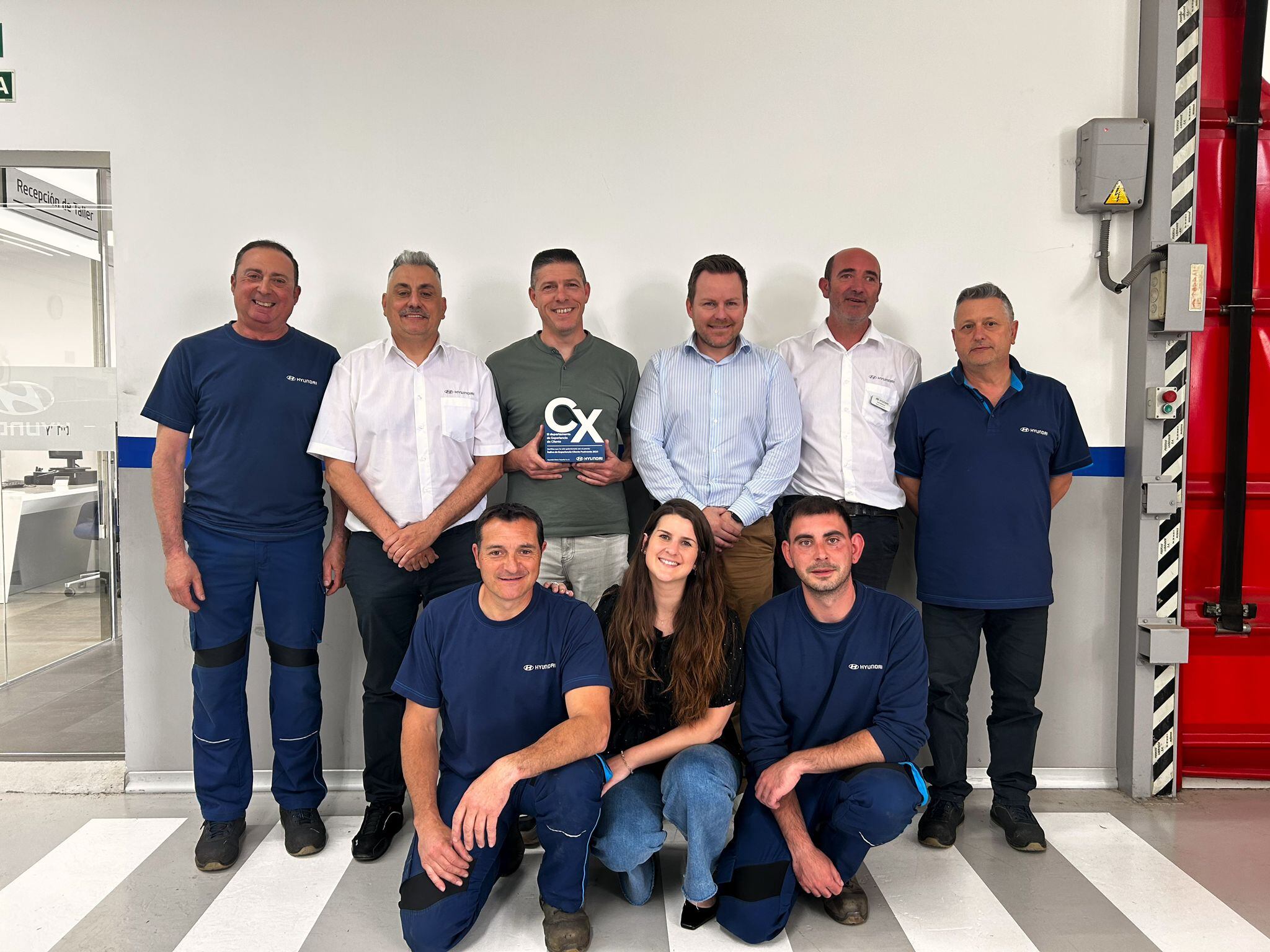 El equipo de posventa de Hyundai Mobikorea Quadis, número 1 en experiencia al cliente y calidad en toda España