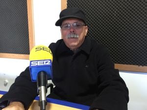 Paco Gutierrez, presidente de la Asociación Amigos del Sáhara Libre en nuestros estudios