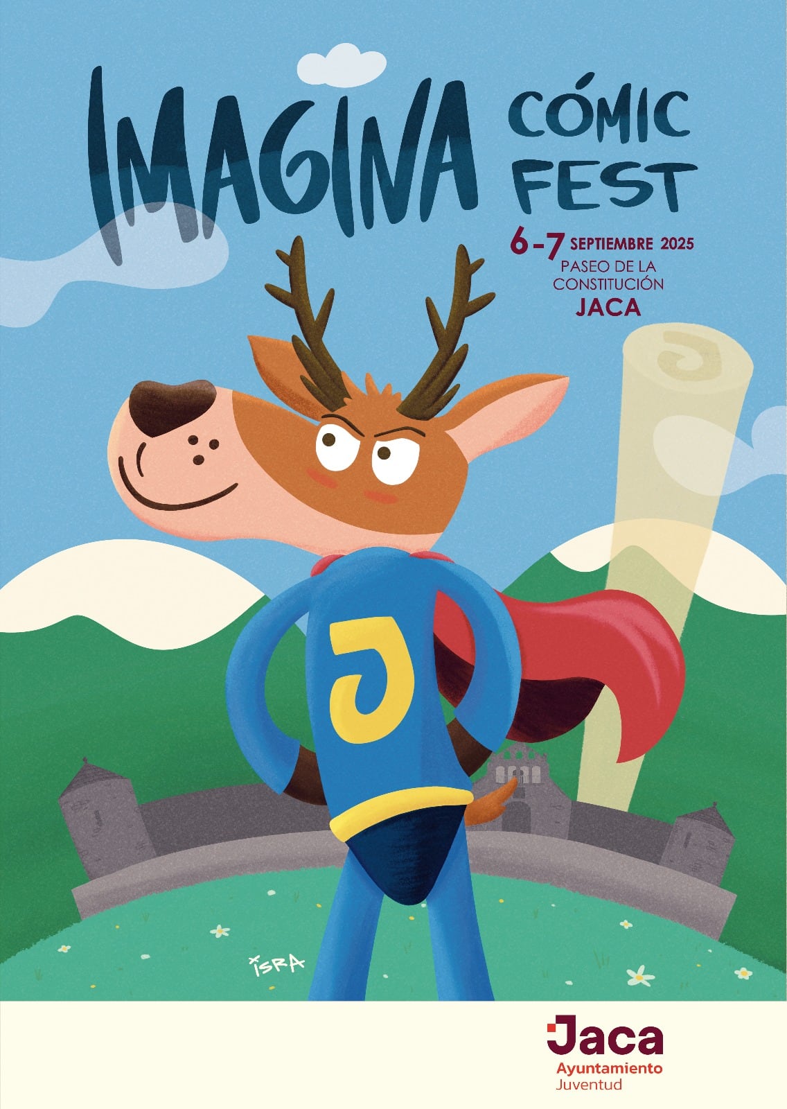 El cartel del festival ha sido diseñado por Israel Gómez