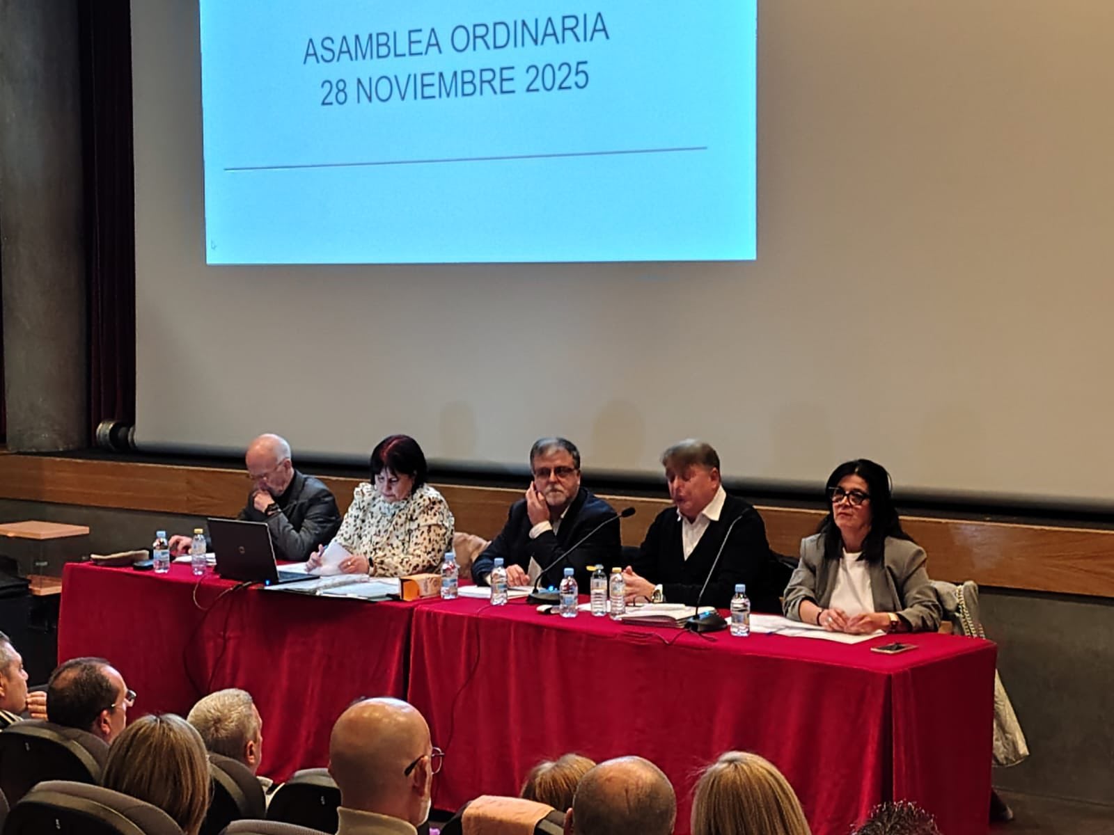 Momento de la asamblea