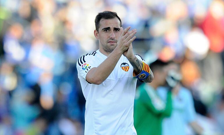 Paco Alcácer, jugador del Valencia 