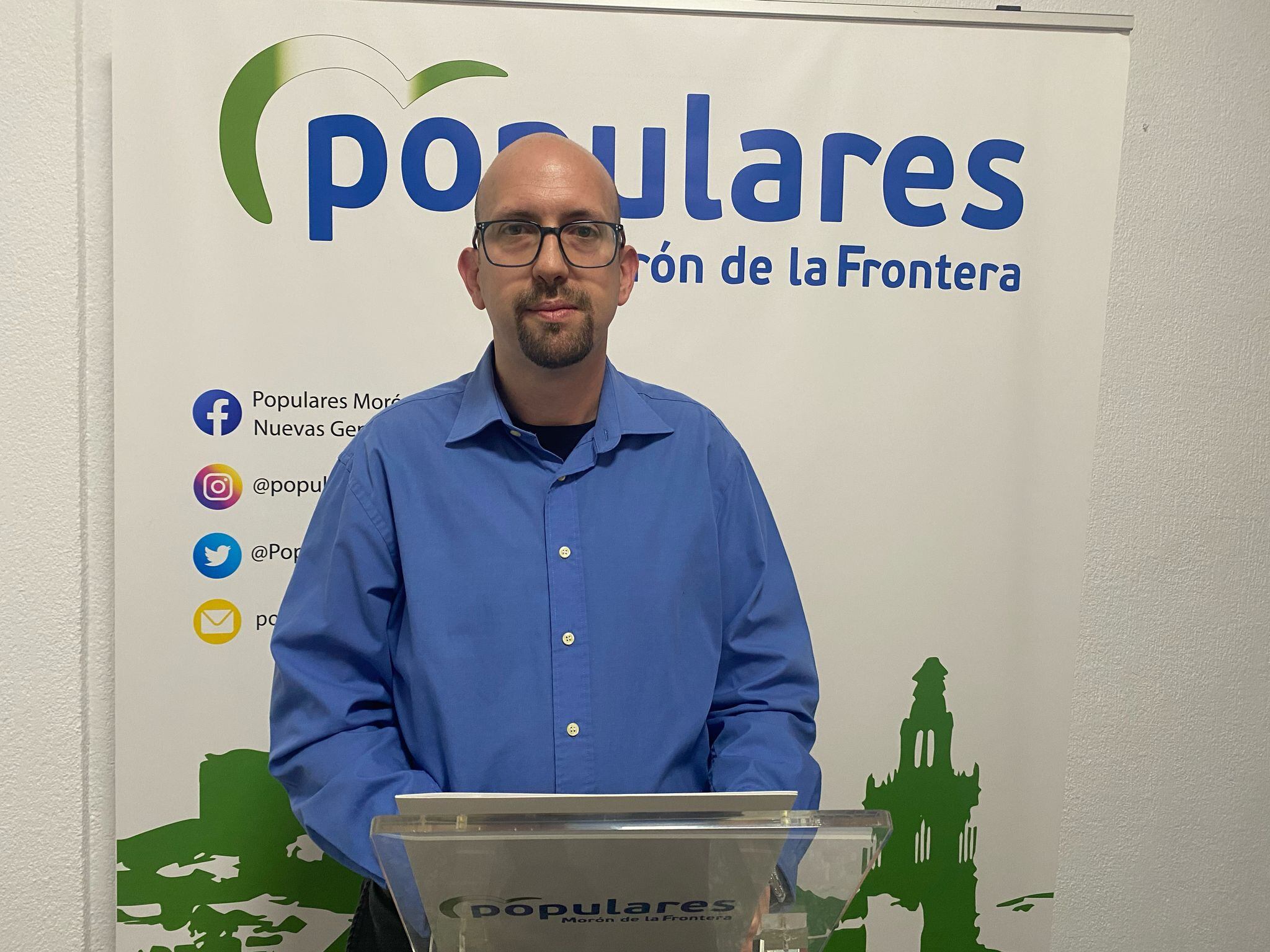 Fran López, concejal del Partido Popular de Morón