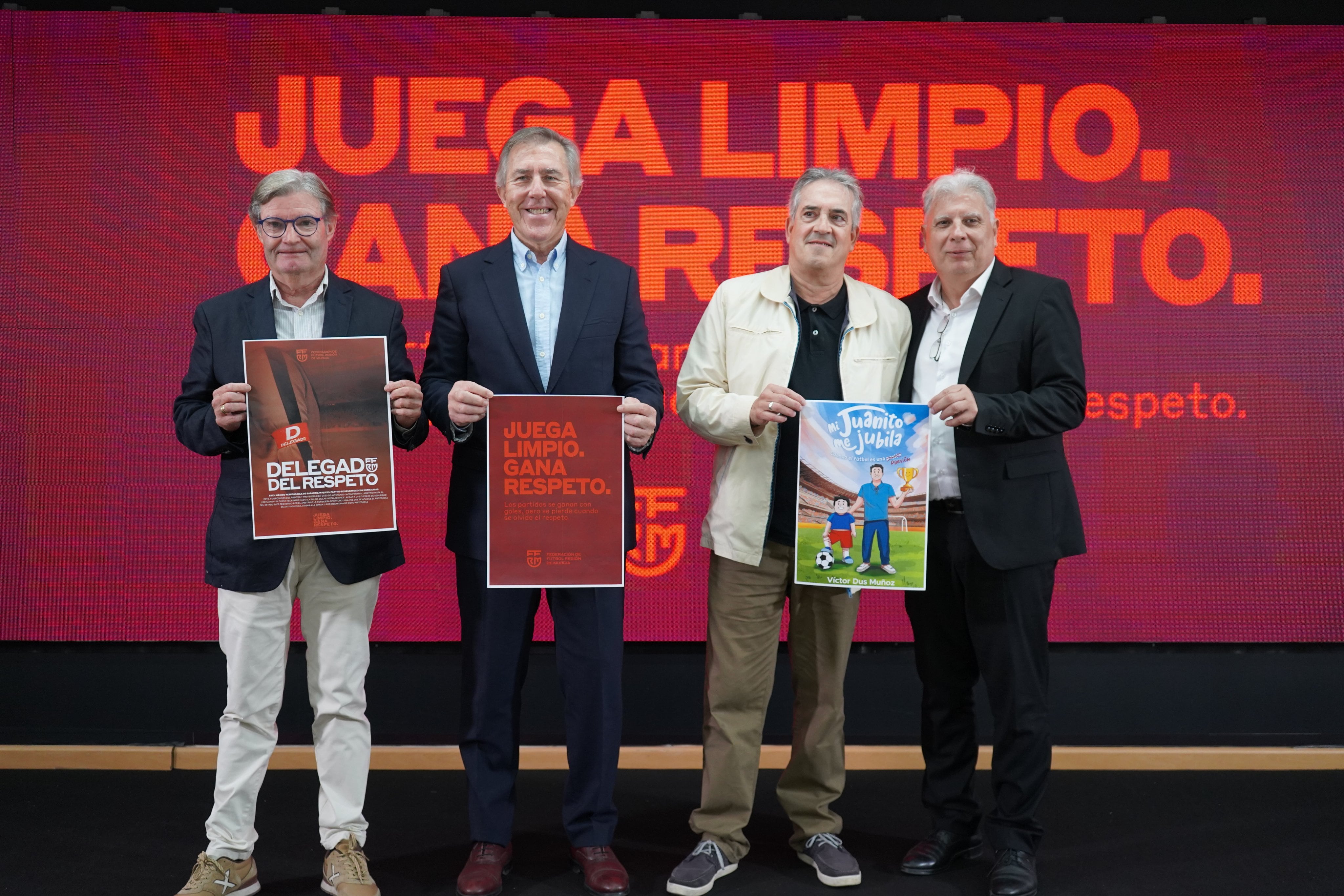 Presentación de la campaña antiviolencia de la FFRM