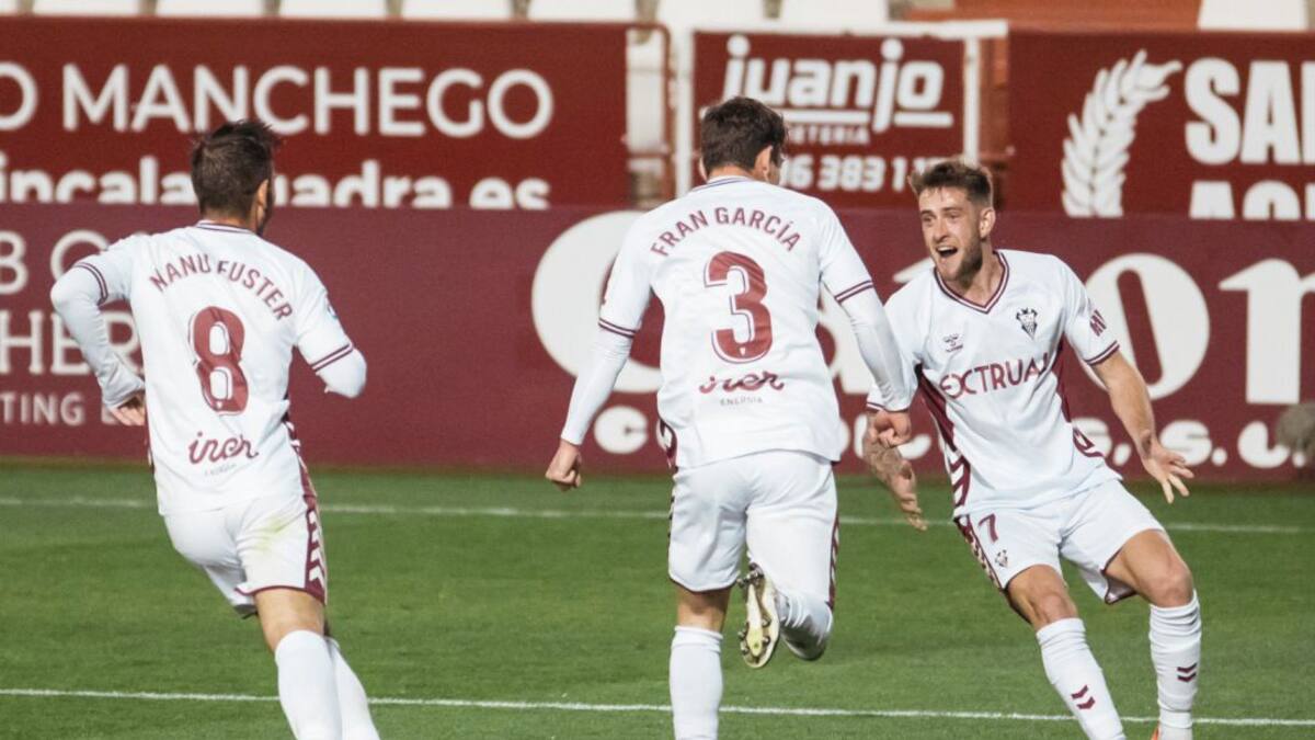 Fran García marca su primer gol con el Albacete