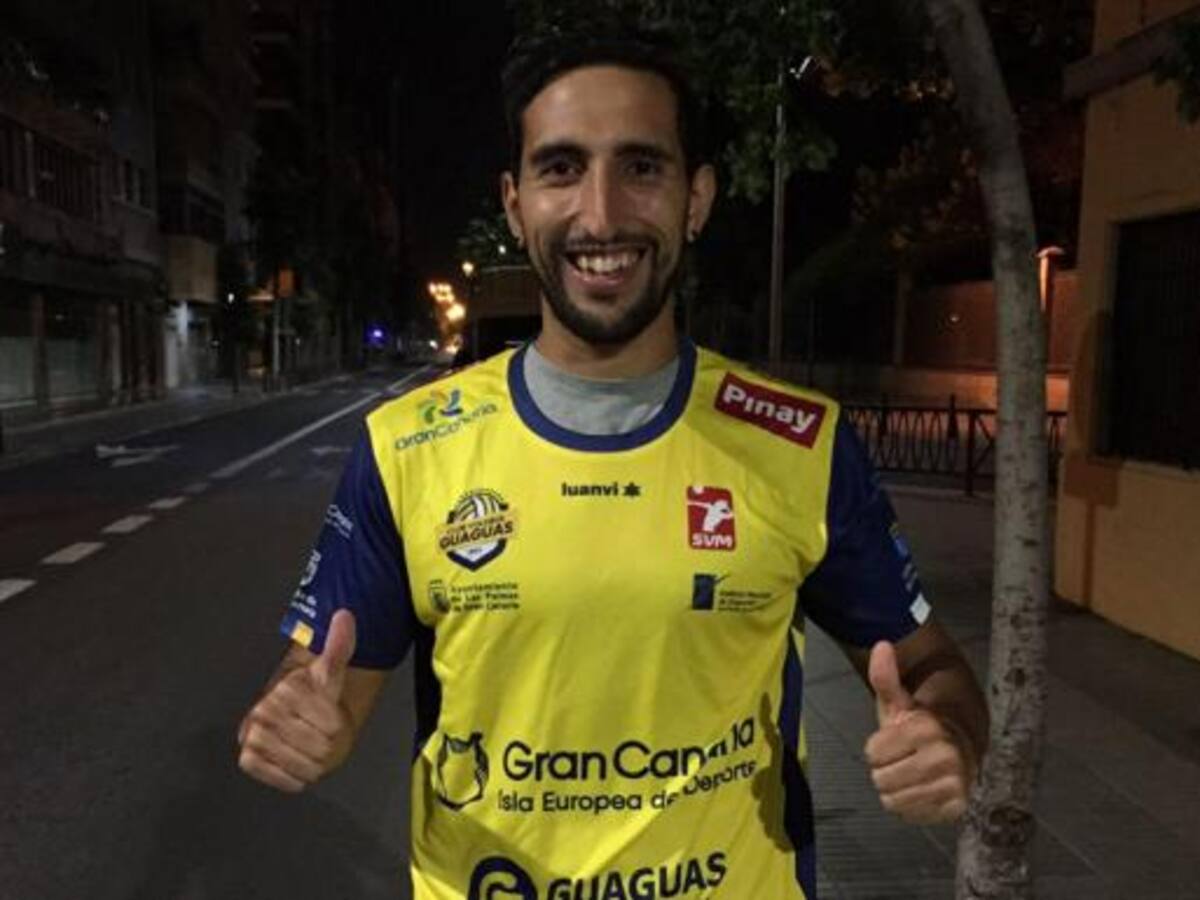 El tinerfeño César Martín, en la primera convocatoria del nuevo seleccionador nacional