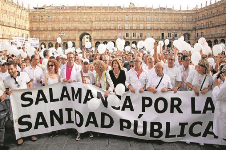 Imagen de una de las Mareas Blancas.
