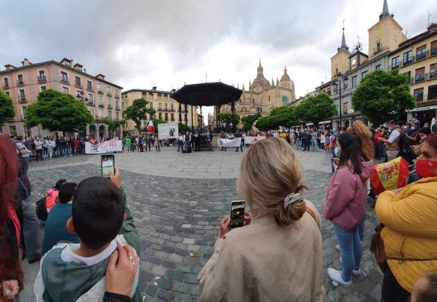 Doscientos segovianos se manifiestan en apoyo al sector taurino