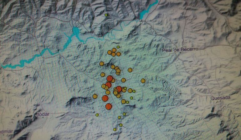 La serie de terremotos producidos este fin de semana