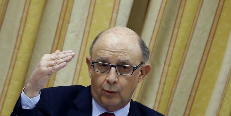 El ministro de Hacienda y Administraciones Públicas en funciones, Cristóbal Montoro.