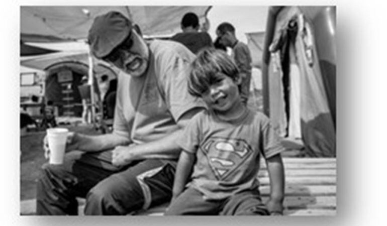 Las imágenes sobre los refugiados se pueden ver en el CC El Restón