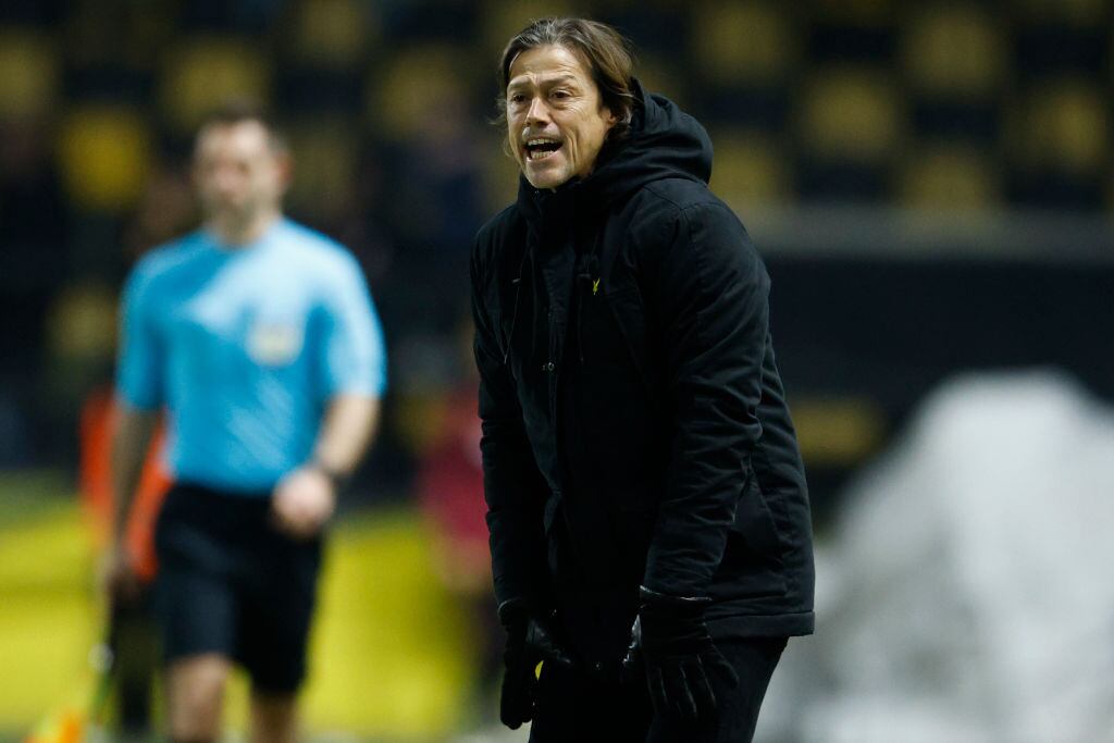 Matías Almeyda en el encuentro de &#039;Superliga de Grecia&#039; entre el Aris FV y el AEK FC.