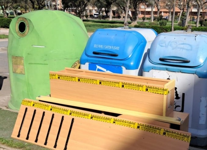 Los voluminosos se recogen los jueves