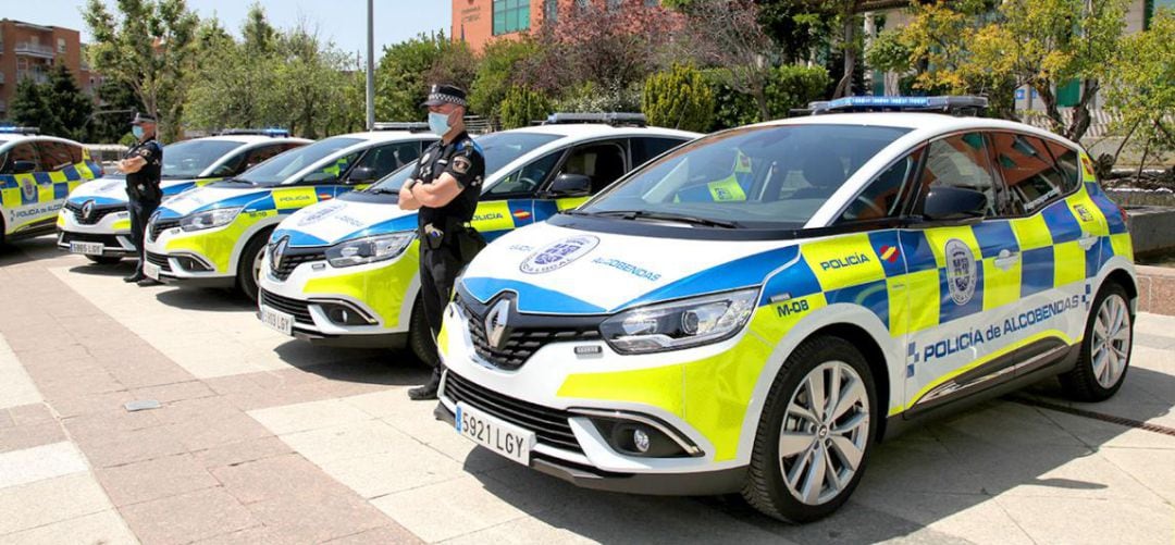 Flota de vehículos de la Policía Local