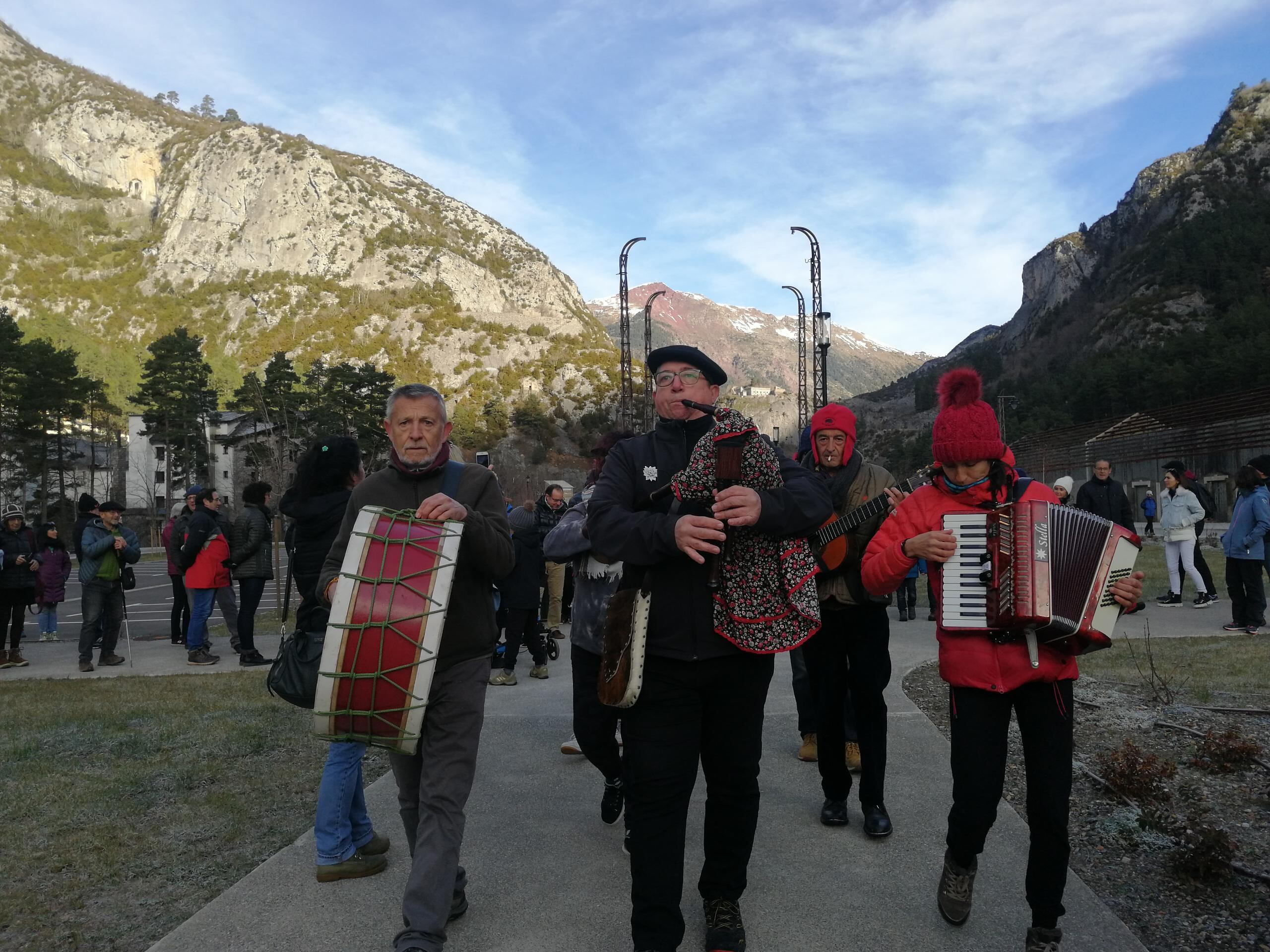 Inauguración de la nueva explanada de Arañones. 7/01/2023