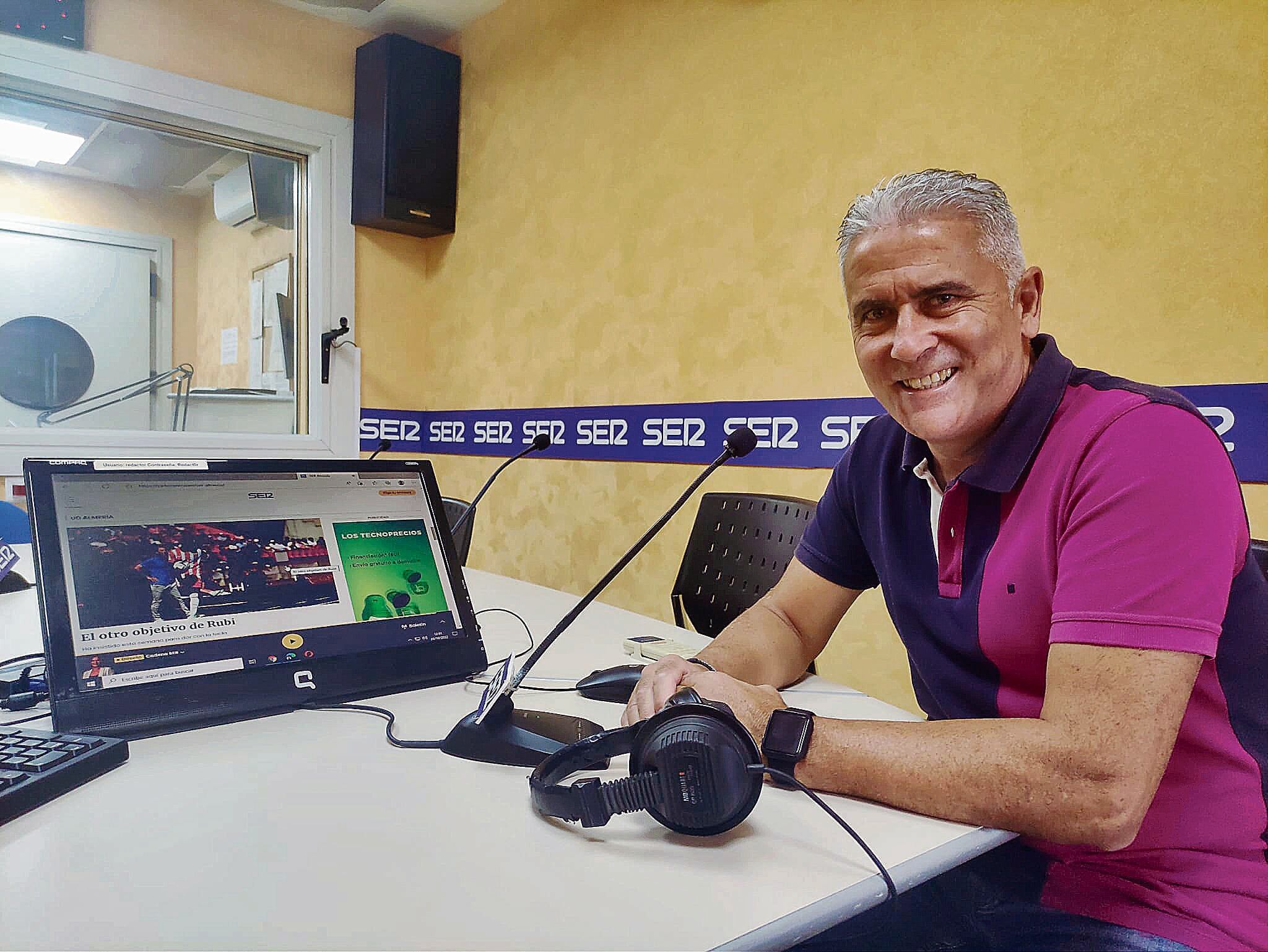 En los estudios de la Cadena SER Almería.