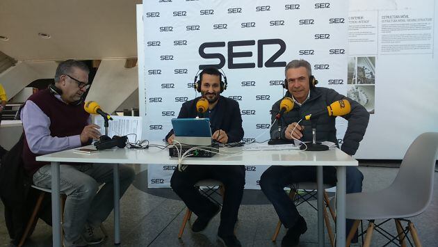 El conseller d'Educació, Investigació, Cultura i Esport, Vicent Marzà, acude al programa Hoy por Hoy Locos por Valencia desde el Museu de les Ciències Príncipe Felipe