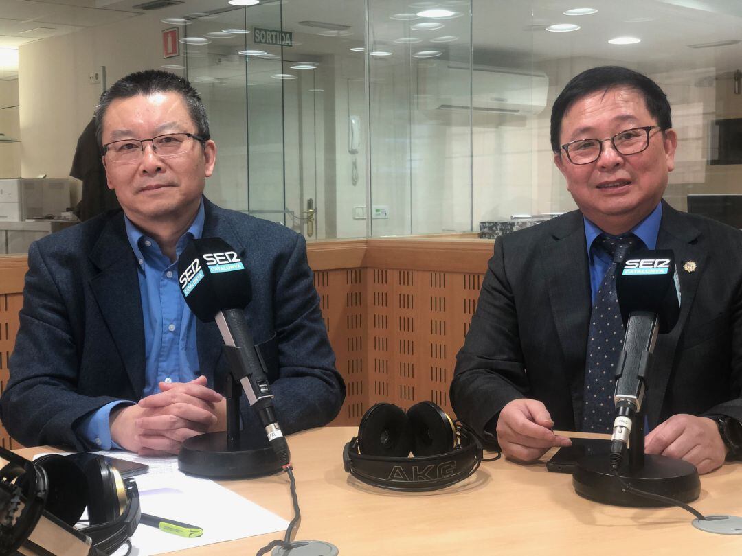 Ningsu Luo i Fanxu Lee als nostres estudis