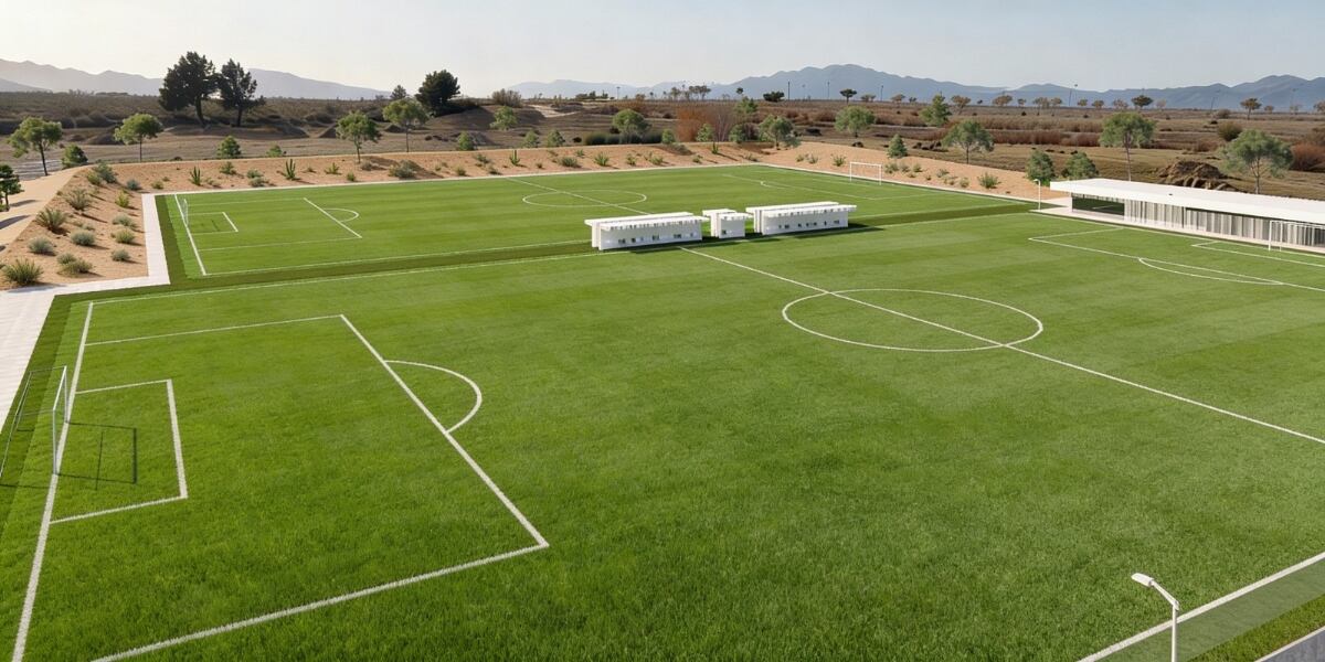 Dos campos de fútbol en el Condado de Alhama