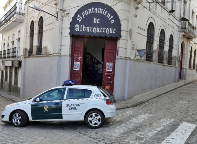 Fachada del Ayuntamiento de Alburquerque