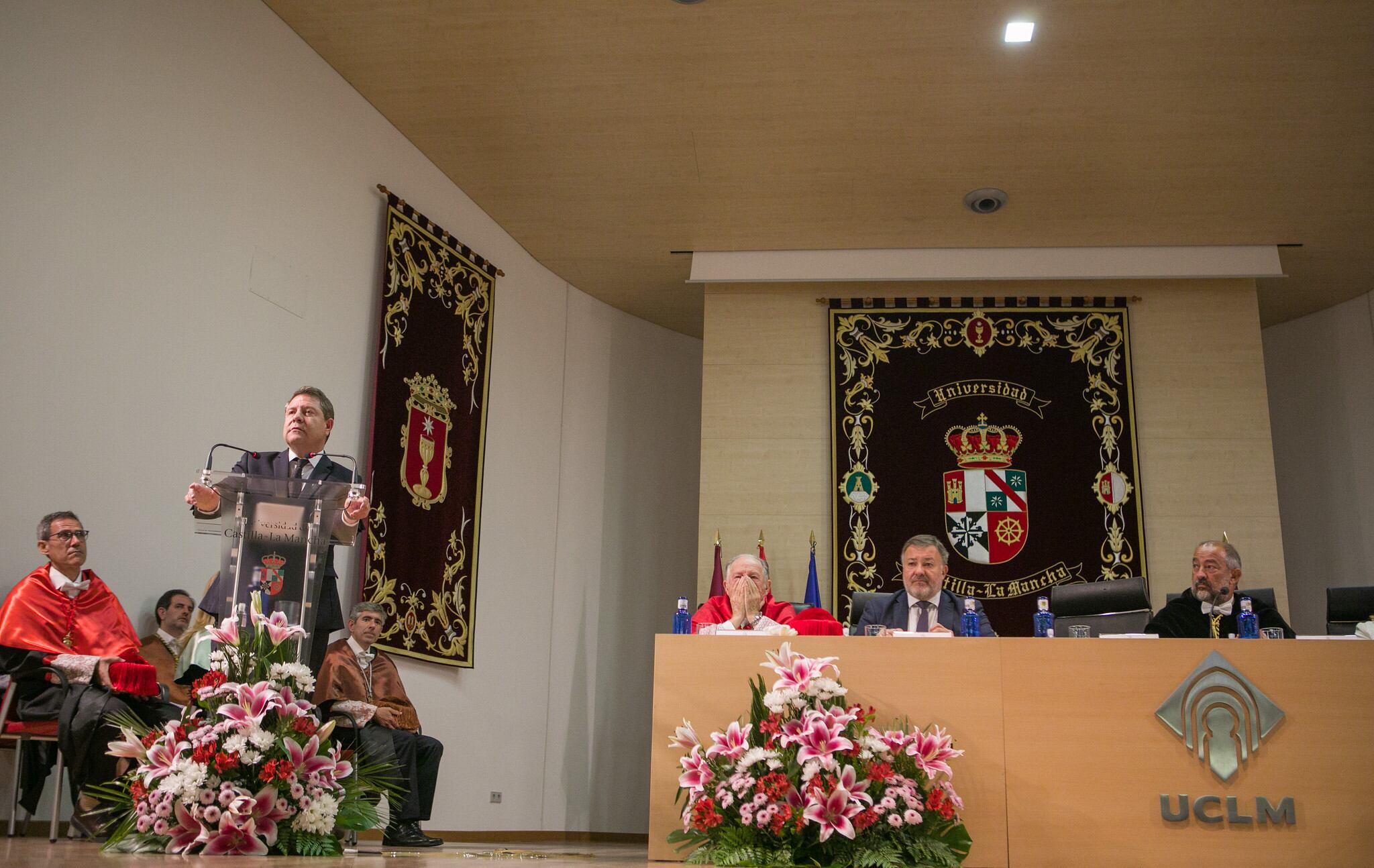 El Paraninfo del campus de Cuenca ha sido el escenario de apertura del nuevo curso de la UCLM