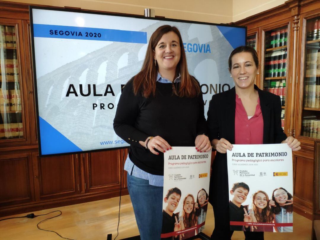 Las concejalas Clara Martín y Ana Peñalosa presentan el programa &quot;Aula de Patrimonio&quot;