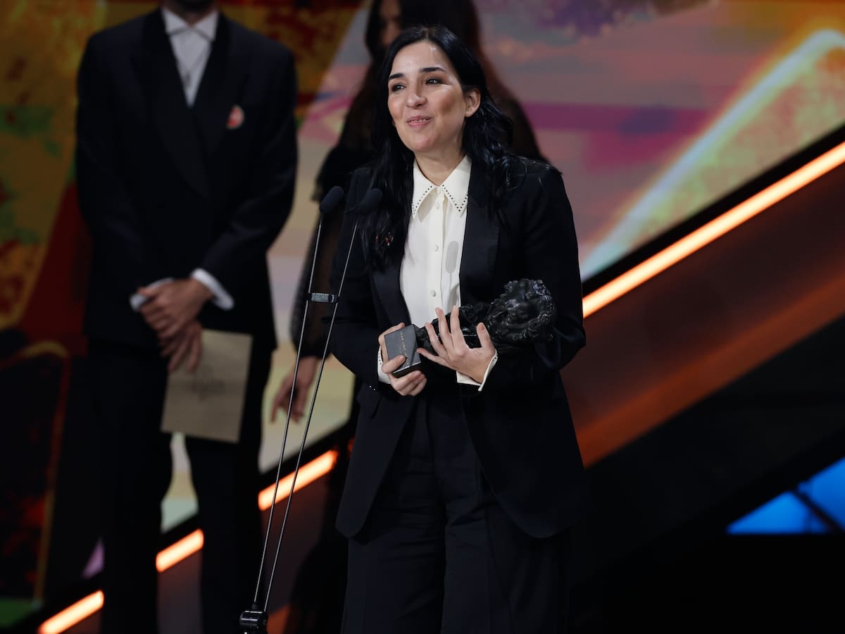 Alauda Ruiz de Azúa sobre su discurso tras recibir el Goya: "Me ha hecho especial ilusión poner en valor a las compañeras que lo habían ganado antes"