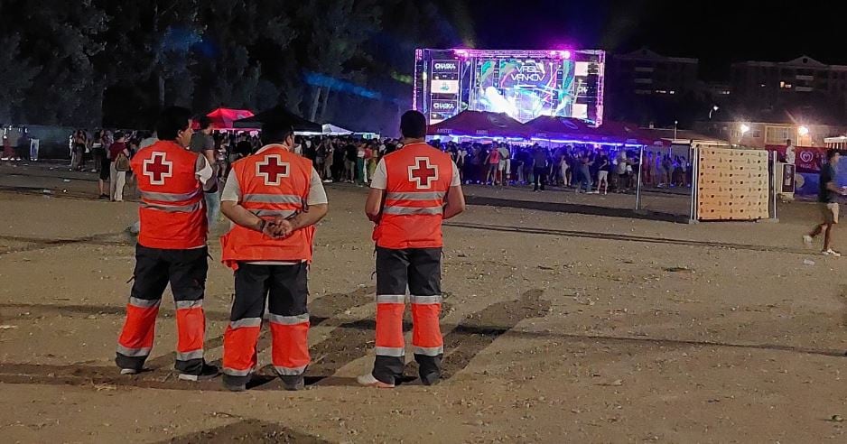 Equipo de atención preventiva de Cruz Roja Cuenca.