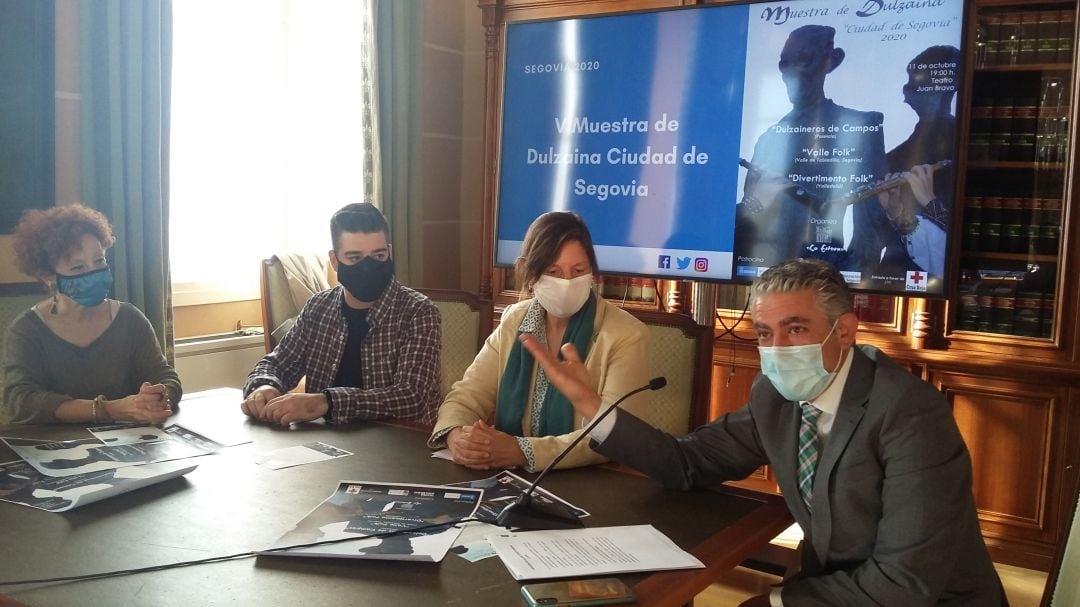 Presentanción de la V Muestra de Dulzaina Ciudad de Segovia