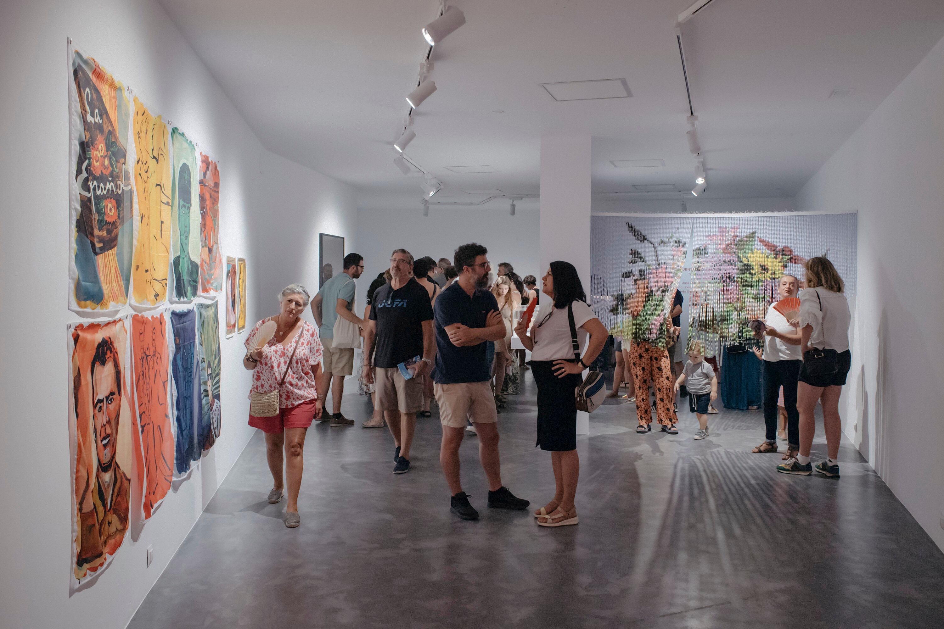 Cinco de las obras realizadas por los artistas lucen en el Museo de Arte Contemporáneo, mientras que las dos restantes están al aire libre