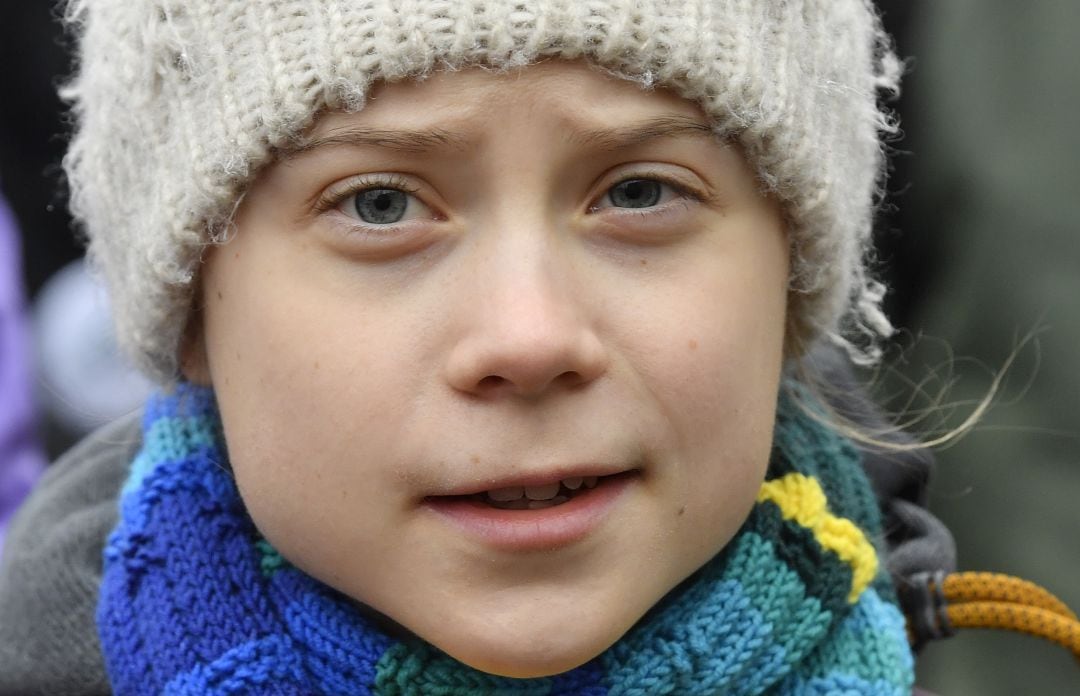 La activista medioambiental sueca Greta Thunberg.