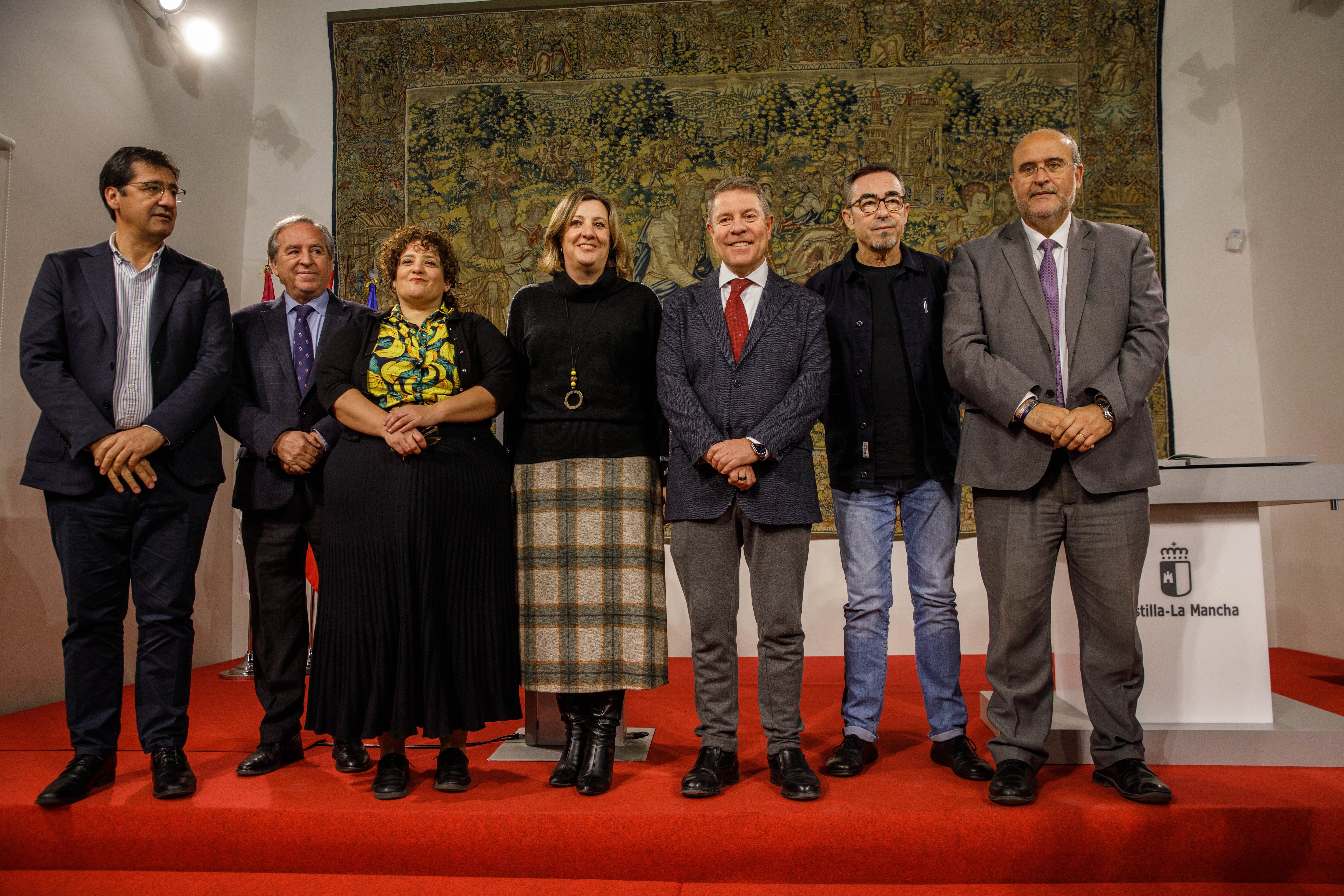 Firma de la declaración institucional para iniciar la concertación del ‘Acuerdo por el Crecimiento Económico y Social: Castilla-La Mancha, Horizonte 2030’