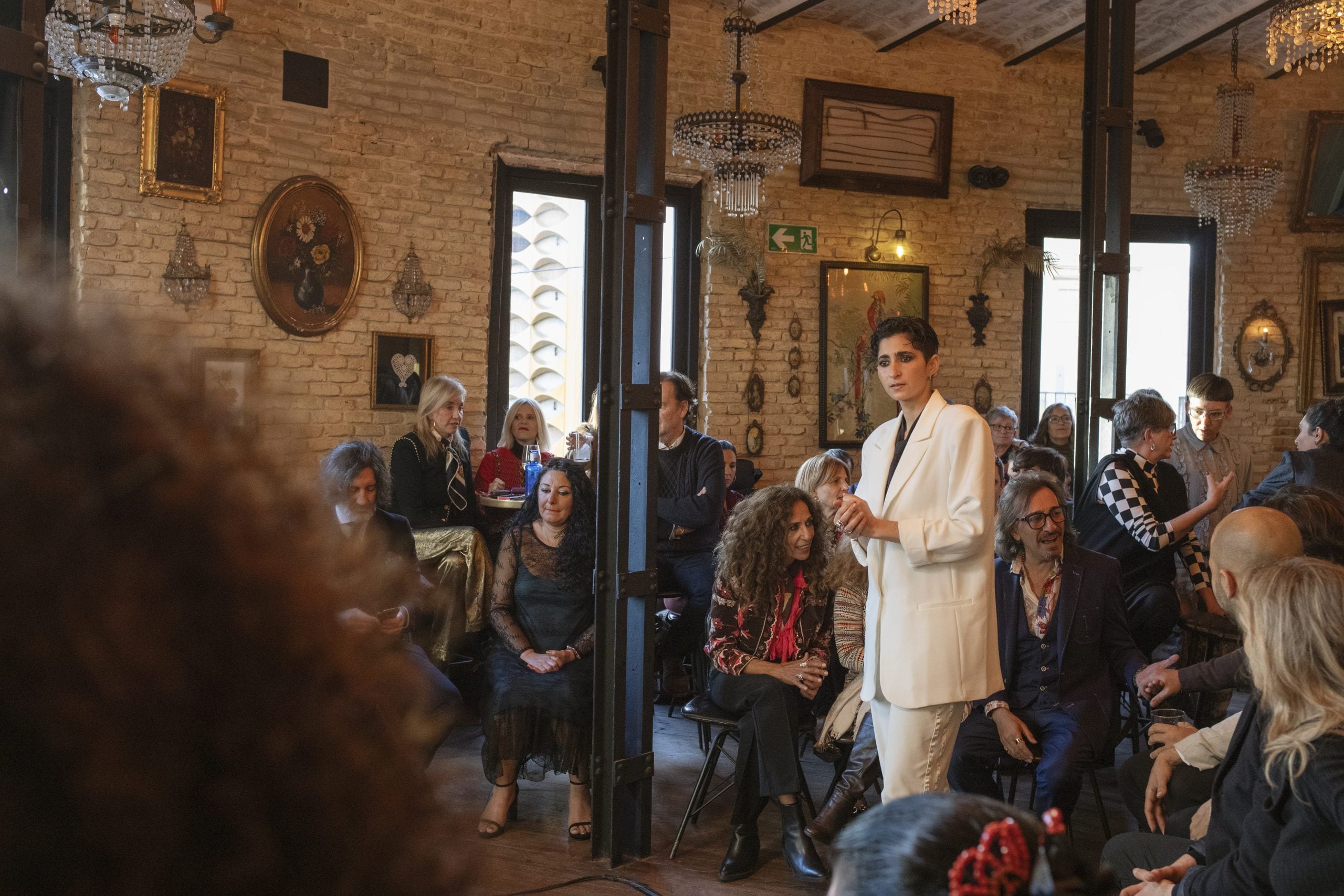 Alba Flores durante el rodaje de &#039;Flores para Antonio&#039;