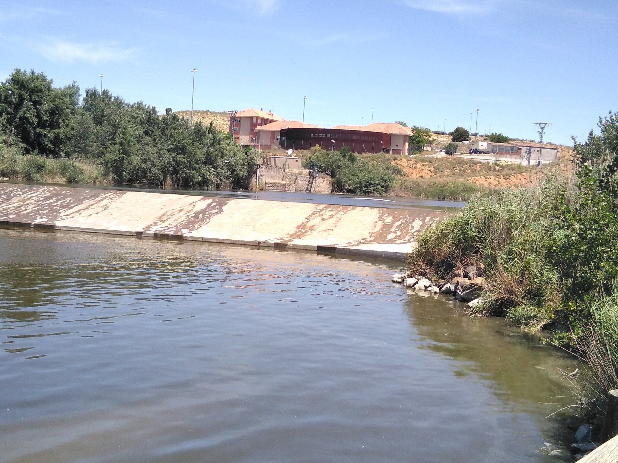 Río Tajo a su paso por Safont (Toledo)