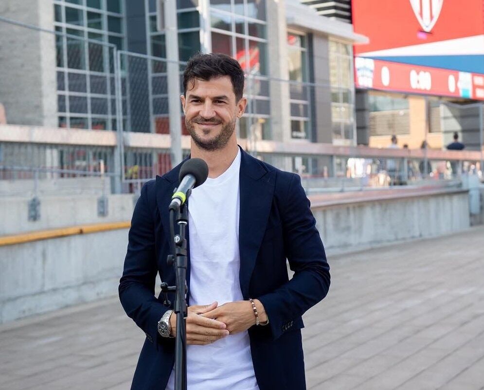 Fernando López, en una comparecencia como CEO del Atlético Ottawa