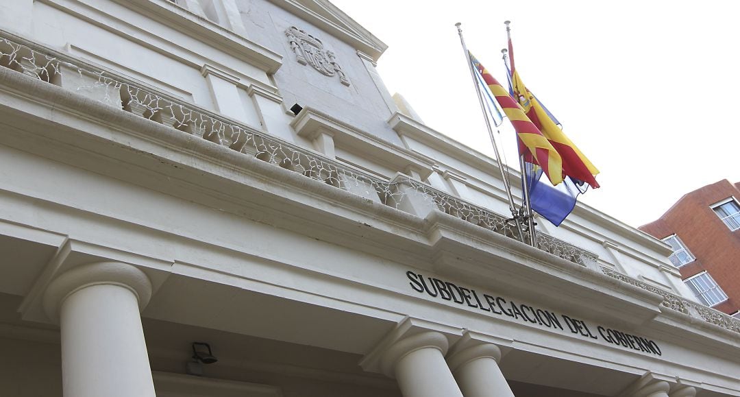 Fachada de la Subdelegación del Gobierno en Castellón