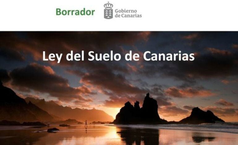 Borrador de la Ley del Suelo de Canarias