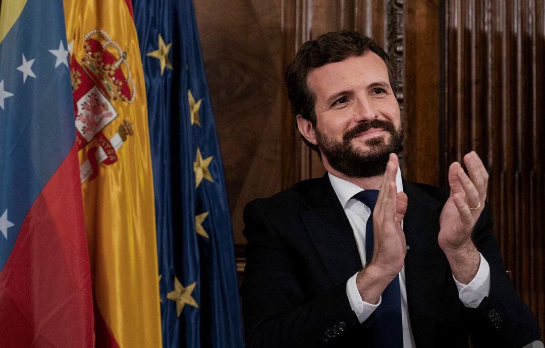 El líder del PP, Pablo Casado.