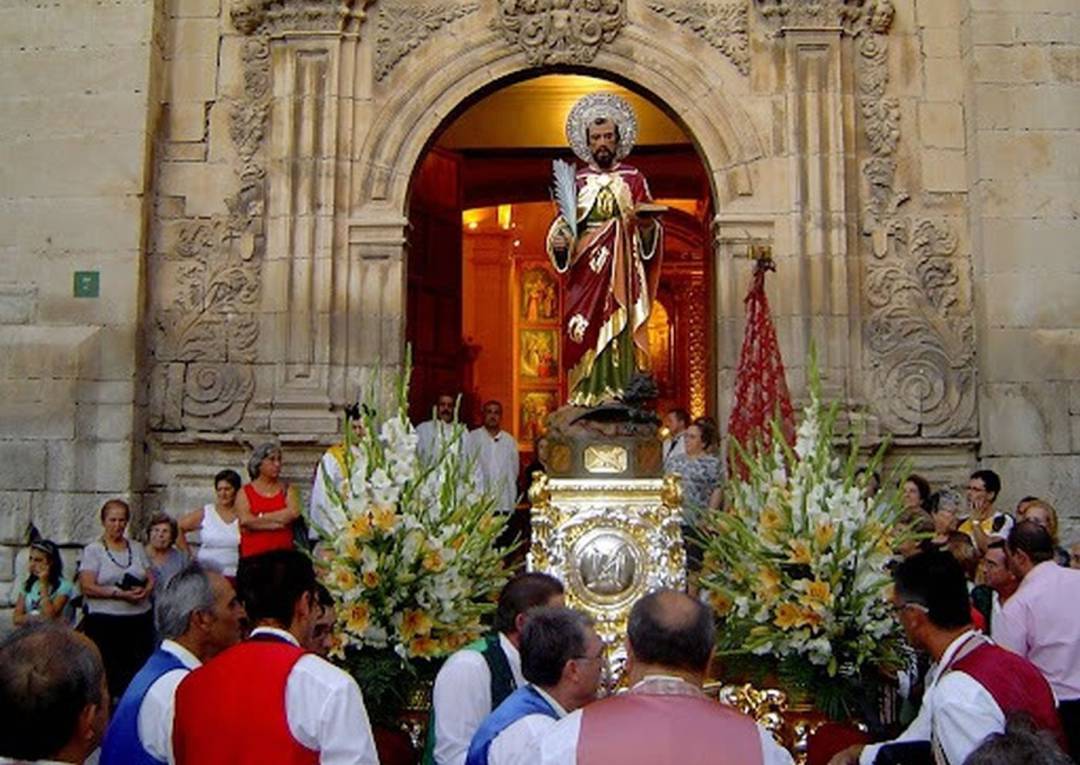 Imagen de San Bartolomé, patrón de Cieza