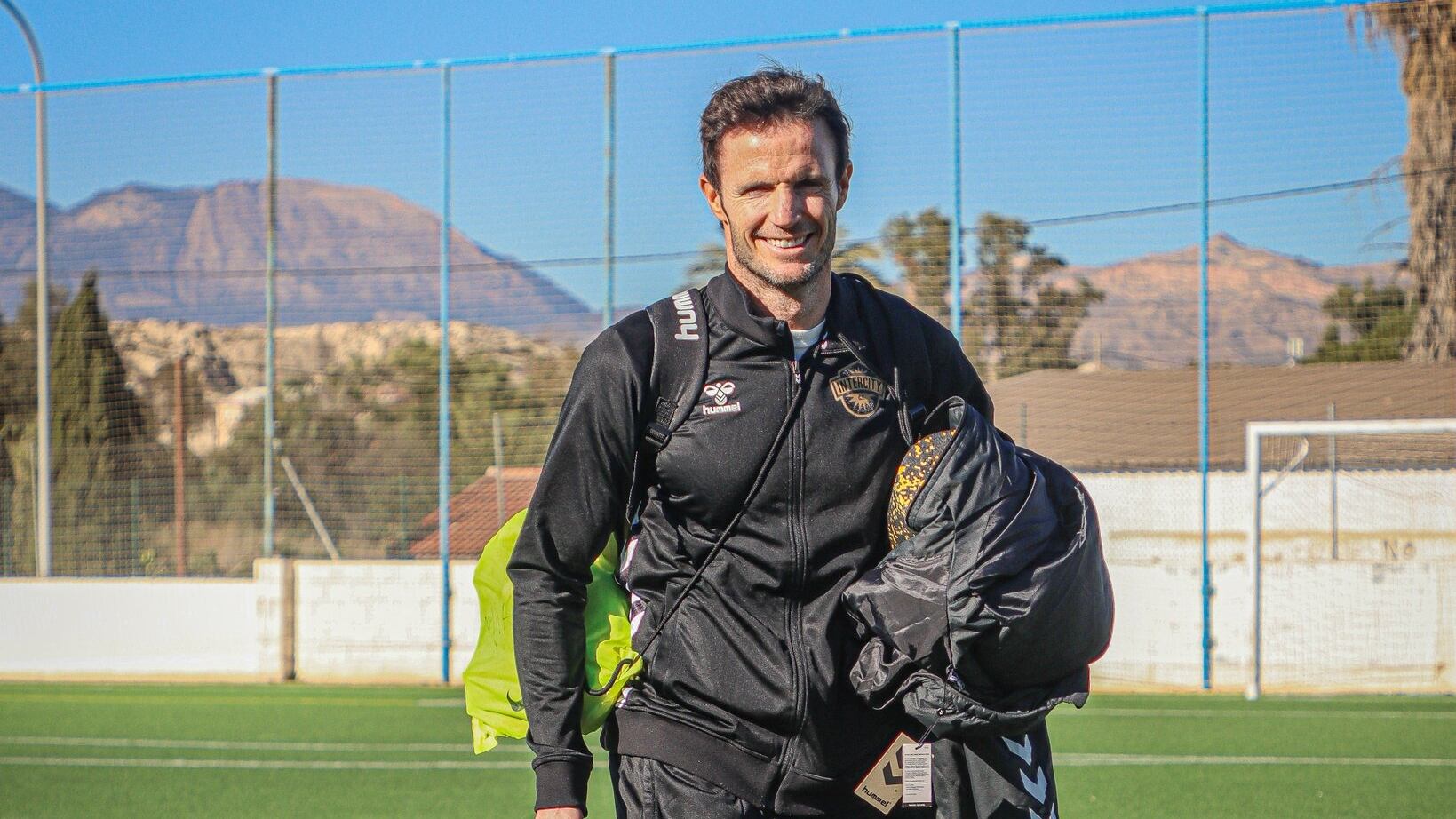 Manu Herrera, en el Antonio Solana. Foto: CF Intercity