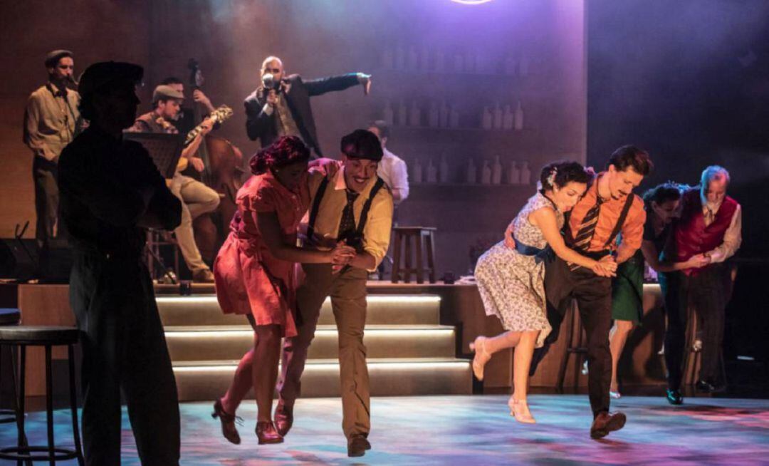 Imágen de archivo de &quot;Mucho ruido about nothin&#039; en el Teatro Guerra, Lorca 