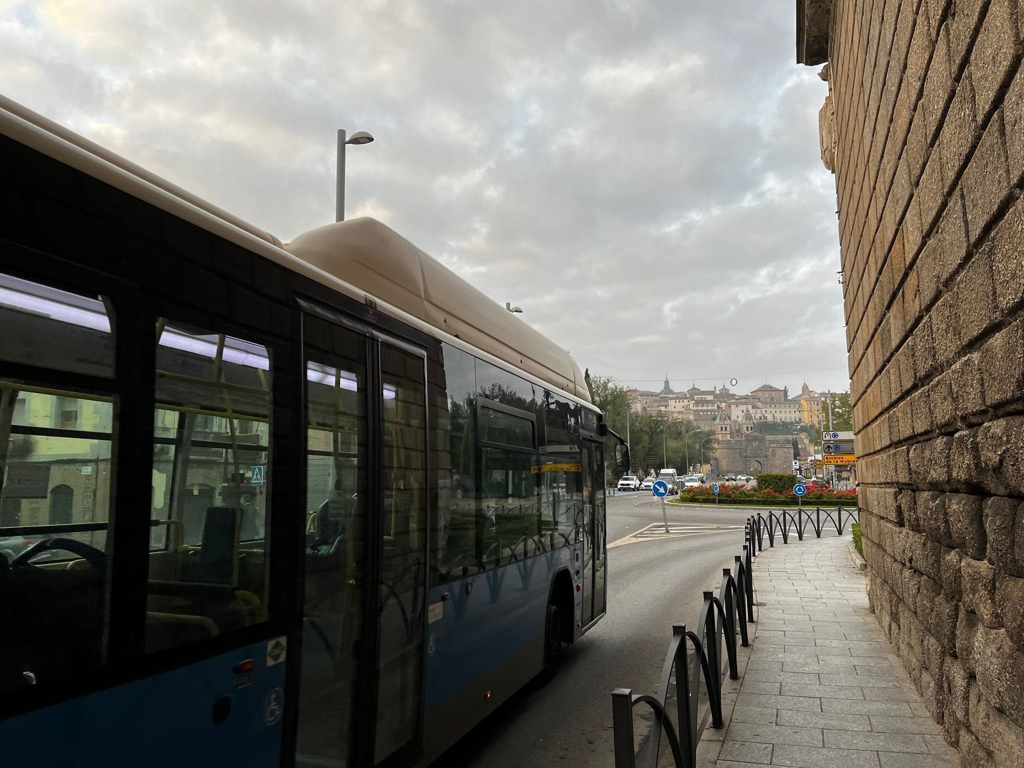 Imagen de archivo de uno de los autobuses urbanos de la ciudad de Toledo