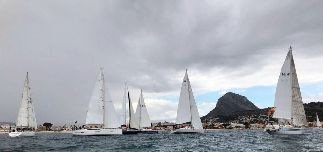 Encuentro en la bahía de Xàbia 2019. 